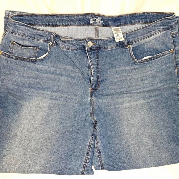 BUNDLE OF 3 - Terra and Sky Plus Size Straight Jean - Picture 2 of 3